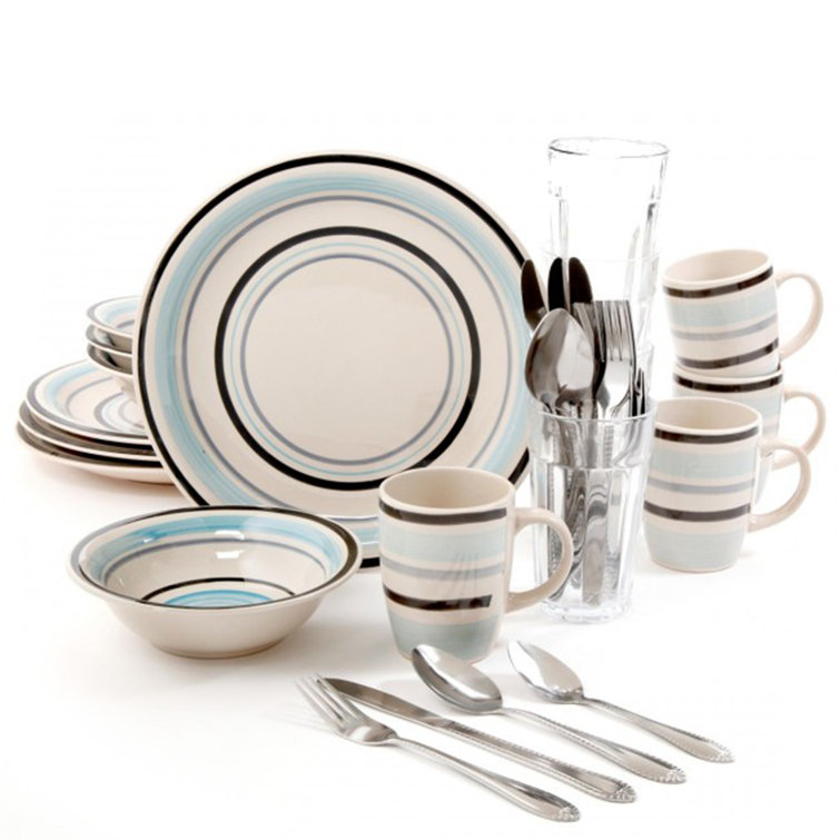 Gibson Dinnerware Set Service for 4 Wayfair